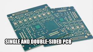What is the difference between single and double-sided PCBs?