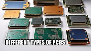 What are the different types of PCB used for?
