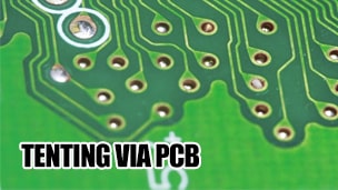 What is tenting via PCB?